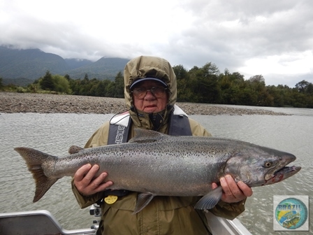 Fotos da pesca esportiva em Chaiten no Chile